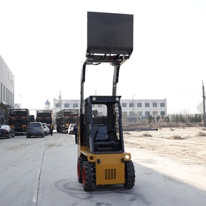 Productos Más Vendidos, Mini Skid Steer con Cabina Abierta, Motor EPA de 25hp, Bomba con Motor de 320kg de Potencia, Capacidad de Carga de 320kg - Product Image 6