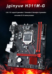 Carte mère JGINYUE H311M ARGB 6-9TH 8-9TH B250M M-ATX <span class=keywords><strong>ITX</strong></span> LGA1151 avec prise en charge DDR3 DDR4 pour processeurs Core 6/7/8/9e génération - Product Image 2