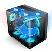 Soeyi 2025 ATX Pc Cabinet Casing Curved Glass Gabinete Gamer Wholesales Gaming Boitier PC Computer Case
