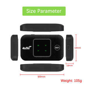 4G <span class=keywords><strong>WiFi</strong></span> มือถือ <span class=keywords><strong>E5573</strong></span>เราเตอร์ Type-C 4G พร้อมช่องใส่ซิมการ์ด3000mAh กระเป๋าไฟร์วอลล์แบบพกพาสำหรับใช้งานกลางแจ้ง - Product Image 5