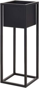 Vente chaude Métal Pliant Séchoir Noir Blanc pour Fleur Use Home Decor Salon Chambre Bureau - Product Image 2