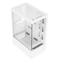 AntarcChill ATX Micro-ATX Case RGB Gabinete Gaming White PC Case Desktop ARGB Computer Accessories Desktop Cabinet