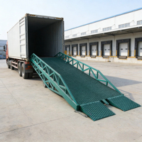 Plateforme de chargement mobile hydraulique électrique pour conteneurs, rampe de déchargement pour manutention de marchandises