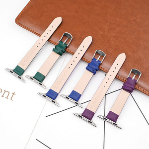 <span class=keywords><strong>Cinturino</strong></span> Vintage in vera <span class=keywords><strong>pelle</strong></span> 38mm 49mm <span class=keywords><strong>cinturino</strong></span> per orologio fatto a mano per <span class=keywords><strong>Apple</strong></span> <span class=keywords><strong>Watch</strong></span> serie 9 8 7 6 5 4 3 2 1 SE - Product Image 5