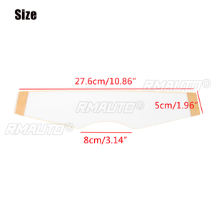 Película Antivaho y Anti-UV para Casco de Motocicleta, Visera Universal Transparente, Lente de Repuesto - Product Image 6