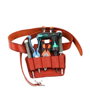 กระเป๋าเครื่องมือซ่อมช่างไฟฟ้า PU กันน้ำ, กระเป๋าเครื่องมืออเนกประสงค์ใช้งานสะดวกเข็มขัดชนิดซิปปิดเคสวัตถุประสงค์พิเศษ - Product Image 5