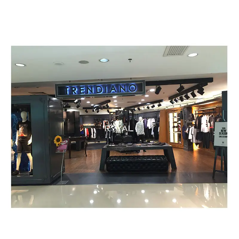מכנסיים חנות תצוגת ויטרינה ג'ינס גברים חנות תצוגה מתקן