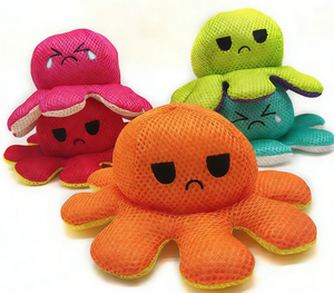 Peluche <span class=keywords><strong>de</strong></span> <span class=keywords><strong>Pulpo</strong></span> <span class=keywords><strong>Reversible</strong></span> con Doble <span class=keywords><strong>Cara</strong></span> Cambiante, <span class=keywords><strong>de</strong></span> Algodón PP, para Jóvenes, <span class=keywords><strong>de</strong></span> 11cm-30cm, Venta Directa <span class=keywords><strong>de</strong></span> Fábrica - Product Image 2