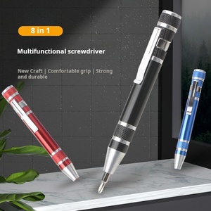 8-in-1 aluminium gereedschap Pen-pen-vormige multifunctionele schroevendraaier voor doe-het-zelf en kleine apparaten - Product Image 5