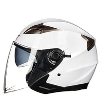 Casque de moto à double visière noir mat GXT708 Taille M L Unisexe pour la ville et la conduite quotidienne