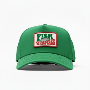 หมวกแก๊ปเบสบอลกันน้ำ 5 แผง แบบคลาสสิก แห้งเร็ว ระบายอากาศได้ดี สำหรับกีฬากลางแจ้ง ปรับขนาดได้ ผลิตตามแบบ OEM พร้อมป้าย PVC ตามสั่ง - Product Image 2