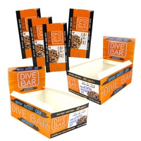 Cajas de Embalaje para Galletas de Papel de Grado Alimenticio con Impresión de Logotipo Personalizado y Bolsas para Galletas Personalizadas con Sellado Térmico, MOQ Bajo