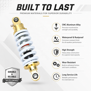 <span class=keywords><strong>Amortisseur</strong></span> arrière 240 mm, ressort 9 mm pour moto tout-terrain 70cc 90cc 110cc 125cc 150cc, <span class=keywords><strong>quad</strong></span>, kart, scooter - Product Image 2