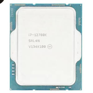 Para Core i7 12700K de doce núcleos y veinte hilos, 3.6 GHz, 125W, LGA 1700, CPU de escritorio SRL4N, nuevo RaptorLake de 64 bits de alto rendimiento - Product Image 2