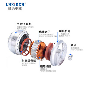 Ventilateur axial à fréquence Linxiu 200FZY6/S à usage industriel, petite dissipation de chaleur, conçu pour les armoires de distribution industrielles - Product Image 3