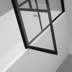 Barre de support télescopique multi-tailles sur mesure pour porte de <span class=keywords><strong>baignoire</strong></span>, écran de bain en verre, installation murale inégale - Product Image 6