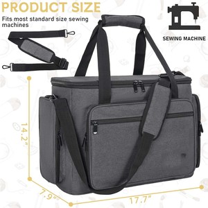 Étui de transport portable simple en polyester avec fermeture éclair pour imprimante photo 5 pouces CP1300/CP1500 - Échantillon gratuit - Product Image 4