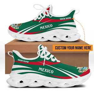 Cantidad mínima <span class=keywords><strong>de</strong></span> pedido Zapatillas <span class=keywords><strong>de</strong></span> deporte Logotipo personalizado <span class=keywords><strong>de</strong></span> alta calidad Confort Zapatos <span class=keywords><strong>de</strong></span> entrenamiento con cordones Diseño <span class=keywords><strong>de</strong></span> bandera <span class=keywords><strong>de</strong></span> México <span class=keywords><strong>Pisos</strong></span> absorbentes <span class=keywords><strong>de</strong></span> golpes - Product Image 2