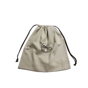 Luxurious Custom Logo Printed Recyclable Gift Twill Canvas Cotton Double <b>String</b> Drawstring <b>Bag</b> for Food Packaging - Product Image 2