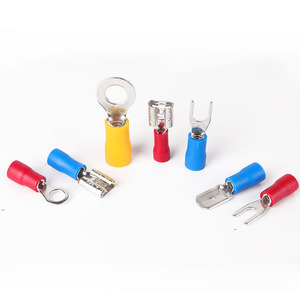 Nhà máy trực tiếp bán hàng chất lượng cao kích cỡ khác nhau màu sắc đóng hộp đồng điện cách điện Vòng đồng thiết bị đầu cuối Lugs - Product Image 2