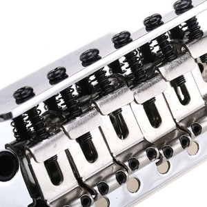 <span class=keywords><strong>Tremolo</strong></span> บริดจ์กีตาร์ไฟฟ้า ST,พร้อมอานม้าเหล็กโค้งวินเทจโครเมียม - Product Image 3