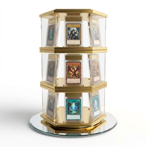 Support de Présentation pour Cartes de Jeu TCG Personnalisées, Présentoir en Métal et Acrylique pour Cartes Standard - Product Image 1