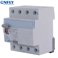 40A 63A TP + N 400V 30mA 300mA IEC61008 Disjoncteur de fuite à la terre Disjoncteur Diferencial ELCB RCCB