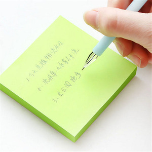 Vendita calda 76*76mm dimensioni Multi Color Memo Pad Sticky Notes segnalibro Point it Marker Memo Sticker - Product Image 5