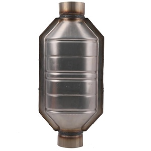 ตัวเร่งปฏิกิริยาไอเสียแบบยูนิเวอร์แซล ขนาด <span class=keywords><strong>2</strong></span>.5 นิ้ว สำหรับท่อขนาด <span class=keywords><strong>2</strong></span> 1/<span class=keywords><strong>2</strong></span> นิ้ว สำหรับรถยนต์นิสสัน ดอดจ์ รุ่น 83166/70318 - Product Image 3