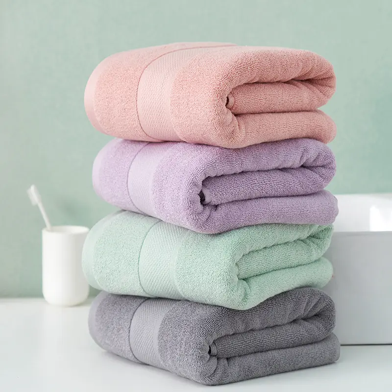 Handuk pembersih ruangan rumah tangga antibakteri bebas serat dapat digunakan kembali empat warna
