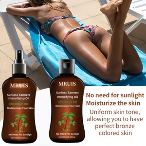 Loción <span class=keywords><strong>de</strong></span> <span class=keywords><strong>aceite</strong></span> <span class=keywords><strong>de</strong></span> bronceado vegano <span class=keywords><strong>con</strong></span> péptido <span class=keywords><strong>de</strong></span> hierbas, crema <span class=keywords><strong>de</strong></span> bronceado corporal rápida para interiores y exteriores, <span class=keywords><strong>bronceador</strong></span> <span class=keywords><strong>de</strong></span> trigo <span class=keywords><strong>con</strong></span> sombra oscura, suministro OEM - Product Image 6