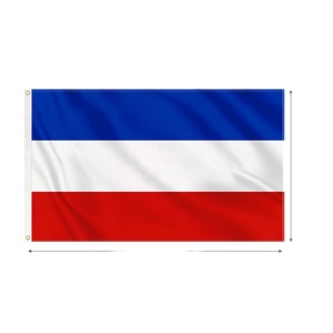 Bandera Regional Alemana de <span class=keywords><strong>Schleswig</strong></span> Holstein Personalizada OEM, 90x150cm, 3x5 pies, Bandera de Poliéster para Exteriores, Azul, Blanco y Rojo, para Decoración - Product Image 2