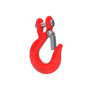 Shenli Rigging G80 Clevis Slip Hook With Latch/clevis Crane Hook For Lifting