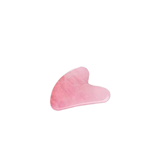 Superiore di vendita di alta qualità naturale di <span class=keywords><strong>giada</strong></span> massaggio <span class=keywords><strong>pietra</strong></span> <span class=keywords><strong>rosa</strong></span> quarzo viso Gua Sha strumento per il viso, occhi, collo - Product Image 6