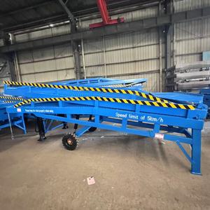 Chia lên máy bay cầu 10t 20t di chuyển tải đoạn đường nối thủy lực hậu cần <span class=keywords><strong>container</strong></span> tải và dỡ tải nền tảng di động đoạn đường nối - Product Image 3