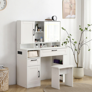 Meuble <span class=keywords><strong>de</strong></span> salon <span class=keywords><strong>de</strong></span> marque privée personnalisé unité tv moderne femmes coiffeuse avec <span class=keywords><strong>spot</strong></span> en gros en vente <span class=keywords><strong>de</strong></span> meubles <span class=keywords><strong>de</strong></span> chambre à coucher hôtel - Product Image 4