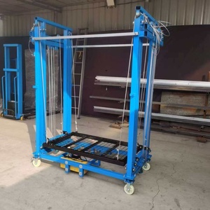 Peralatan Pengangkat Listrik 2m-10m dengan Rel Pengaman, <span class=keywords><strong>Platform</strong></span> Pengangkat Perancah Listrik, Dapat Dilipat dan Praktis - Product Image 2