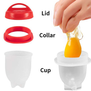 Luộc trứng công cụ BPA free Silicone trứng poacher ly không dính luộc trứng nồ<span class=keywords><strong>i</strong></span> cho lò vi sóng Stovetop nướng - Product Image 2