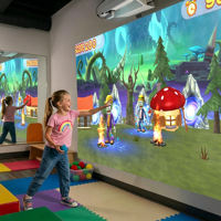 Jeux de projection interactifs pour enfants : Balle écrasante, jeux VR et jeux 3D interactifs pour aire de jeux intérieure