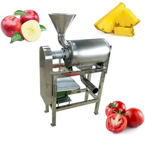 Pulper destoner machine date tomatoes cherry pulping machine plum apricot stone removing pulping machine