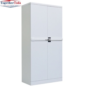 Armoire de classement de bureau moderne en métal réglable et écologique avec barre de sécurité pour bureau à domicile - Product Image 1