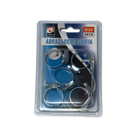 Collier de serrage Mnj 18,5 mm 6 pièces en acier inoxydable finition naturelle pour l'industrie générale