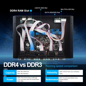 Ce-Leran J4125 <strong>Mini</strong> Industrial PC Fanless <strong>ITX</strong> Motherboard with DDR4 RAM New Release Compatible with AU US CN EU Plugs - Product Image 5