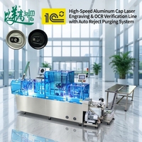 Système intégré de codage, lecture, inspection et rejet automatique des bouchons en aluminium par laser double tête – Solution de traçabilité