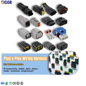 موصل محول أسلاك المولد الكهربائي GM LS مع عزل PTFE/نايلون IP65 من 4 إلى 2 دبوس لمحركات LS1 LS2 LS3 LQ4 LQ9 LM7 - Product Image 3