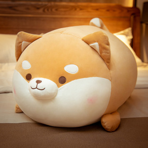 Pour <span class=keywords><strong>Amazon</strong></span> vente chaude Corgi oreiller Chai chien en peluche poupée gros Animal de mer <span class=keywords><strong>lit</strong></span> de couchage anniversaire lavé Techniques soulagement du Stress jouet - Product Image 6