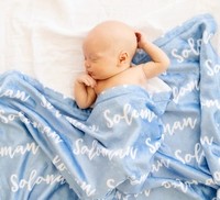 Couverture personnalisée pour fille, couverture pour bébé, cadeau personnalisé, couverture pour enfant, couverture avec nom de bébé, cadeaux de Noël