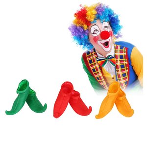 Scarpe <span class=keywords><strong>da</strong></span> elfo adulto carnevale scarpe <span class=keywords><strong>da</strong></span> Clown verdi <span class=keywords><strong>accessori</strong></span> di Halloween - Product Image 1
