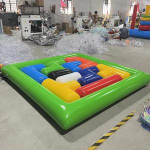 Vente Flash : Jeu de puzzle gonflable de qualité commerciale, <span class=keywords><strong>Tetris</strong></span> gonflable <span class=keywords><strong>pour</strong></span> adultes et enfants, avec le meilleur matériau en bâche PVC Plato - Product Image 3