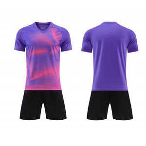 热卖热转印足球服空白训练足球服足球服套装 - Product Image 4